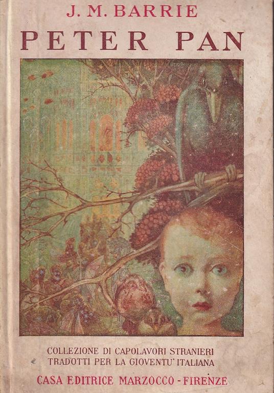 Peter Pan nei giardini di Kensington - James Matthew Barrie - copertina