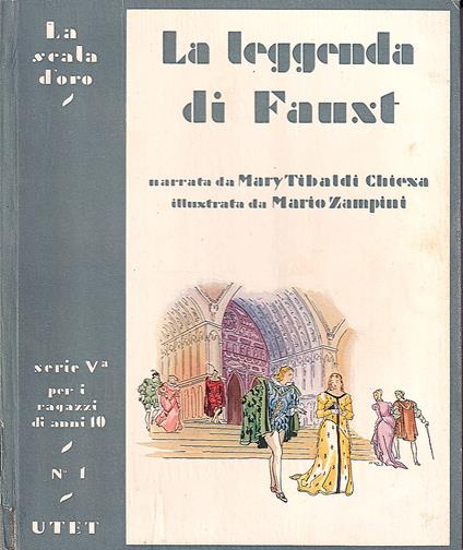 La leggenda di Faust - Maria Tibaldi Chiesa - copertina