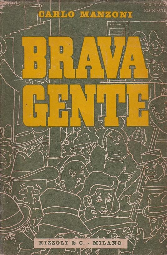 Brava Gente - Carlo Manzoni - copertina