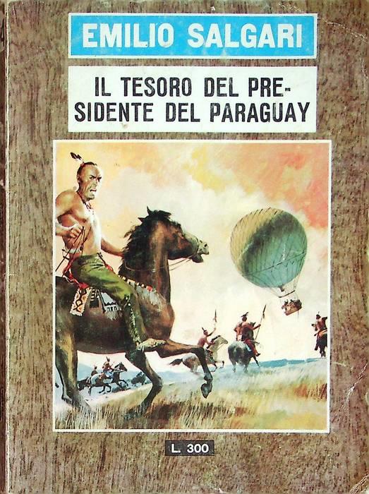 Il tesoro del presidente del Paraguay - Emilio Salgari - copertina