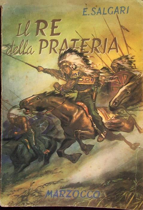 Il re della prateria - Emilio Salgari - copertina