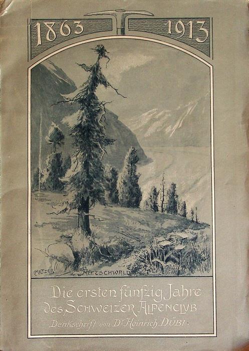 Die ersten fünfzig Jahre des Schweizer Alpenclub - copertina