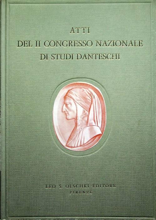 Dante e l'Italia meridionale: atti del Congressso nazionale di studi danteschi a cura del Seminario di studi danteschi di Caserta, sotto gli auspici della Società dantesca italiana e della Società nazionale Dante Alighieri: Caserta-Benevento-Cassino- - copertina