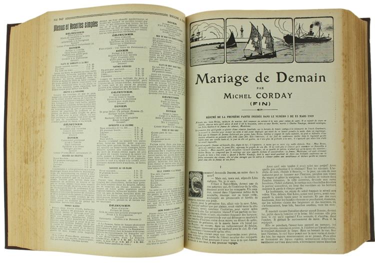TOUCHE A TOUT. Magazine des magazines. Année 1909 complète