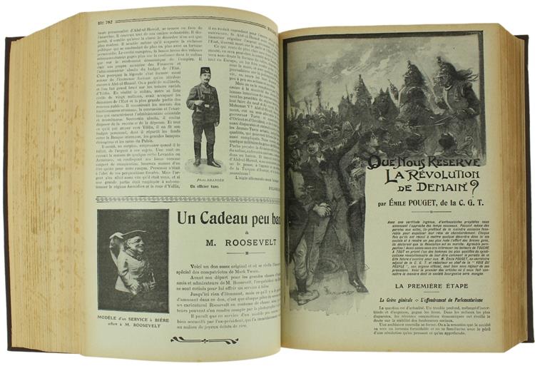 TOUCHE A TOUT. Magazine des magazines. Année 1909 complète