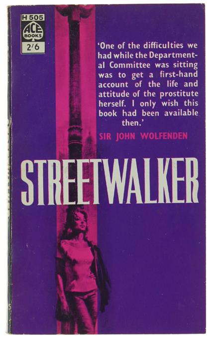 STREETWALKER. An Autobiographical Account on Prostitution - copertina