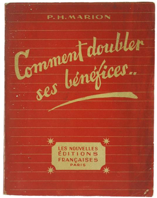 COMMENT DOUBLER SES BENEFICES.. - copertina