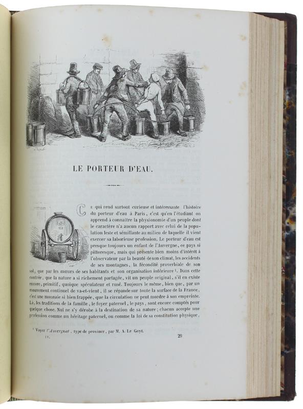 Les FRANÇAIS PEINTS PAR EUX-MEMES. Tome Quatrième. [complet des 49 planches rehaussées en couleurs] - Collectif
