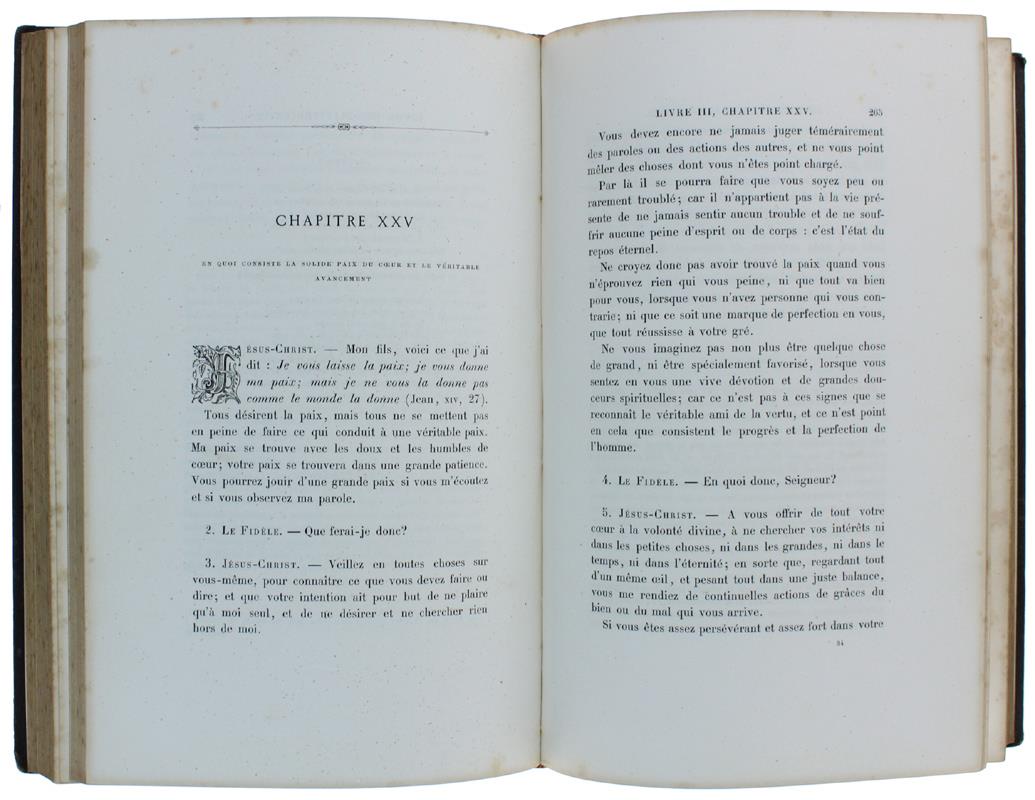 L' IMITATION DE JESUS-CHRIST. Nouvelle édition des réflexions, des pratiques nouvelles et des extraits de la traduction de Pierre Corneille