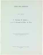 S.GIOVANNI DI ANDORA... e S.GIOVANNI DI PIEVE DI TECO. Cronaca degli antirestauri - Lamboglia Nino