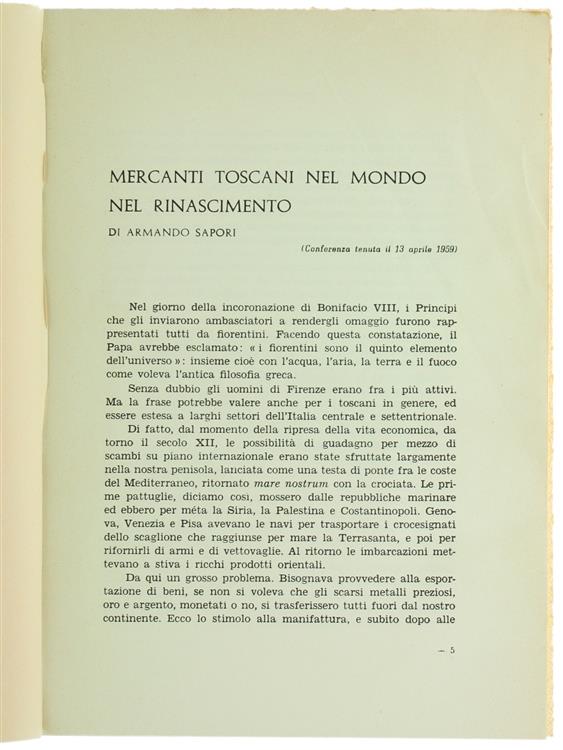 Bergoglio Libri d'Epoca Snc