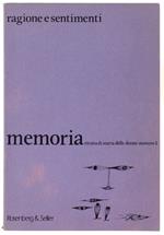 MEMORIA. Rivista di storia delle donne - N.1. marzo 1981
