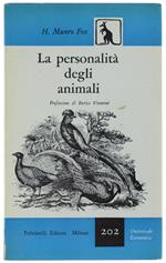 La PERSONALITA' DEGLI ANIMALI
