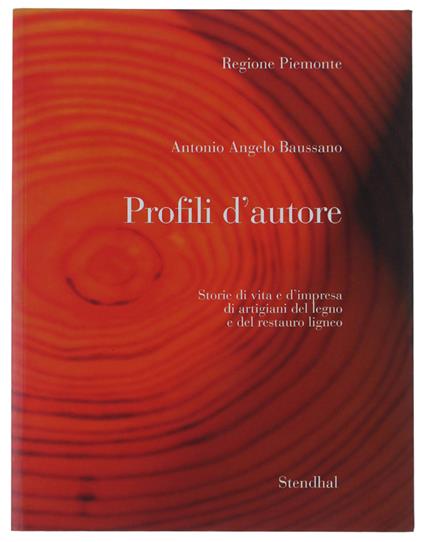 PROFILI D'AUTORE. Storie di vita e d'impresa di artigiani del legno e del restauro ligneo. Indagine sulle attività di artigianato artistico e tipico di qualità in Piemonte - copertina