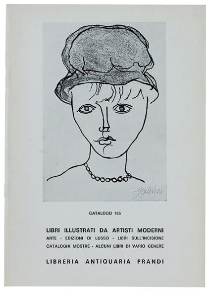 CATALOGO N. 185. LIBRI ILLUSTRATI DA ARTISTI MODERNI ITALIANI E STRANIERI.. - copertina
