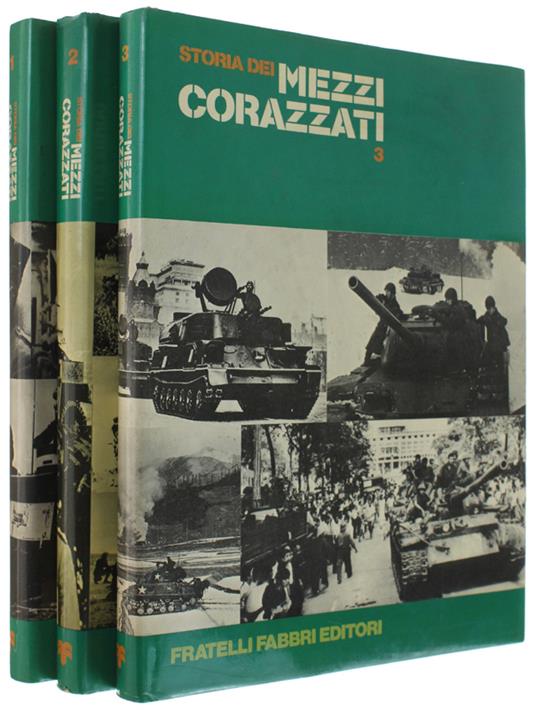 STORIA DEI MEZZI CORAZZATI - copertina