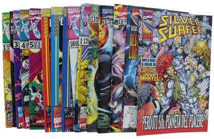 SILVER SURFER Anno I-II-III/1995-1997 # 0 -17: Miniserie completa in 18 numeri, tutti come nuovi - copertina