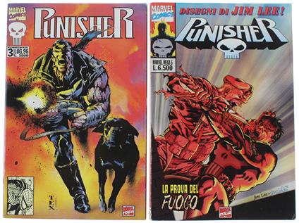 The PUNISHER - 1996 # 3 (come nuovo) + # 5 (ottimo stato) - Marvel Comics Italia, - 1996 - copertina