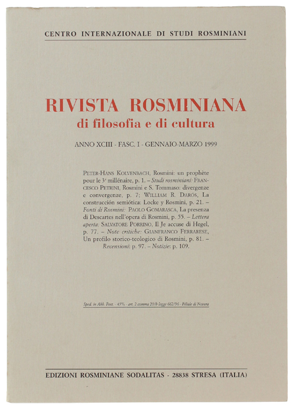 Bergoglio Libri d'Epoca Snc