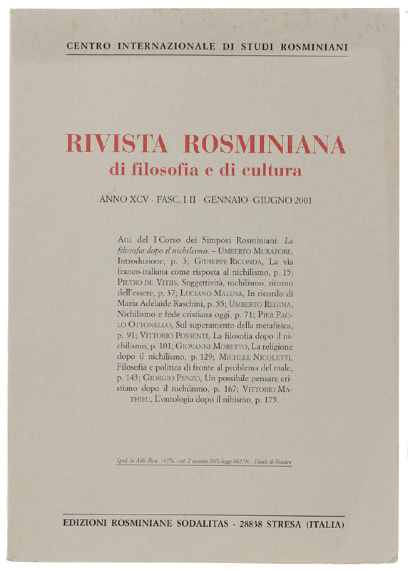 Bergoglio Libri d'Epoca Snc