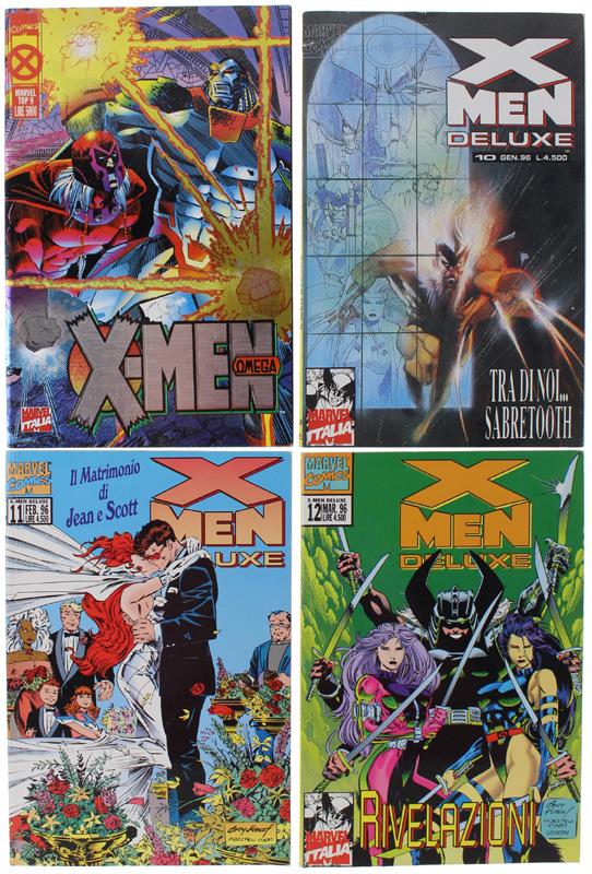 X-MEN MARVEL TOP 9 + X-MEN DELUXE 1996 # 10 11 12 13 14 16 17 18 19 20 - Marvel Comics Italia. Lotto di 11 numeri, tutti come nuovi