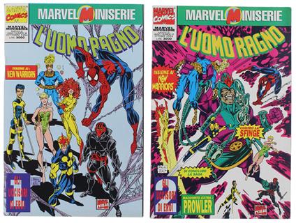 L' UOMO RAGNO MARVEL MINISERIE 1994 N. 6 e 7. Entrambii in ottimo stato, COME NUOVI - copertina