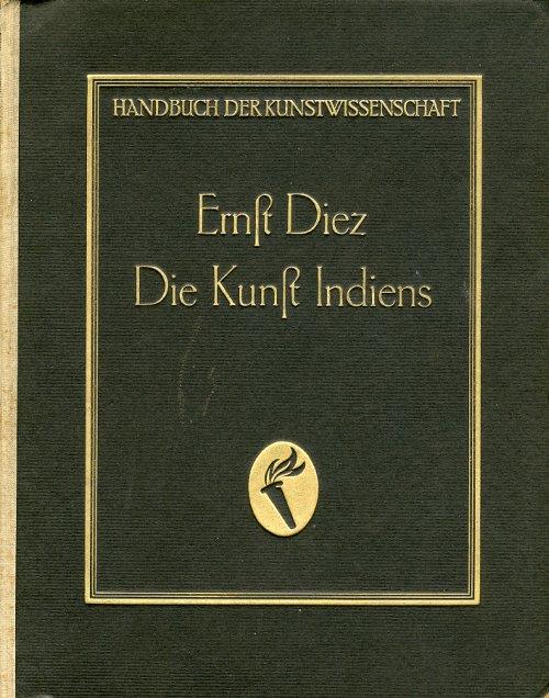 Die Kunst Indiens - Ernst Diez - copertina
