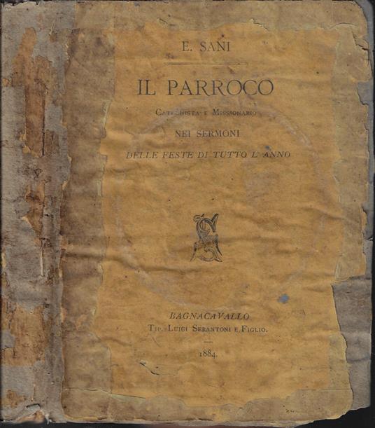 Il parroco - Enrico Visani - copertina