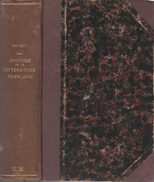 Histoire de la Litterature Francaise - copertina