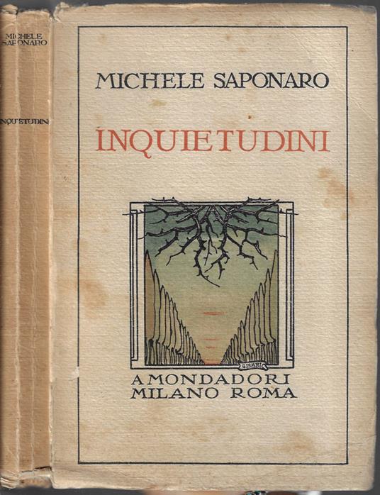 Inquietudini - Michele Saponaro - copertina