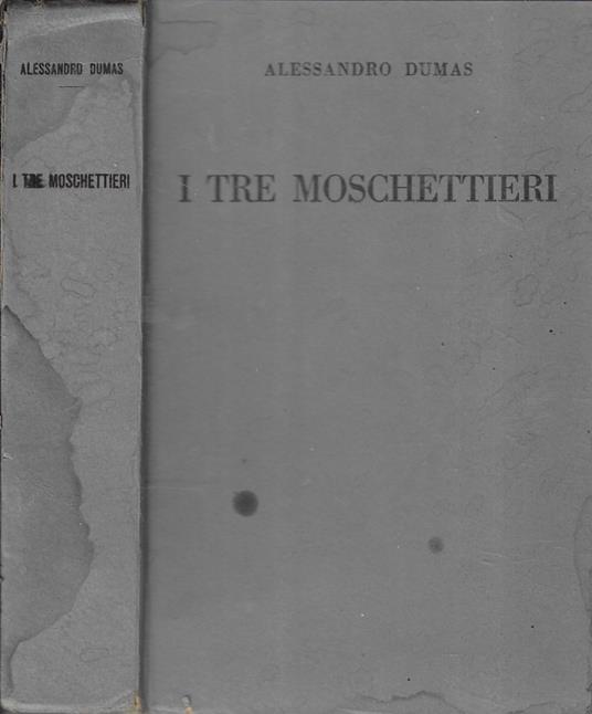 I tre moschettieri - Alexandre Dumas - copertina