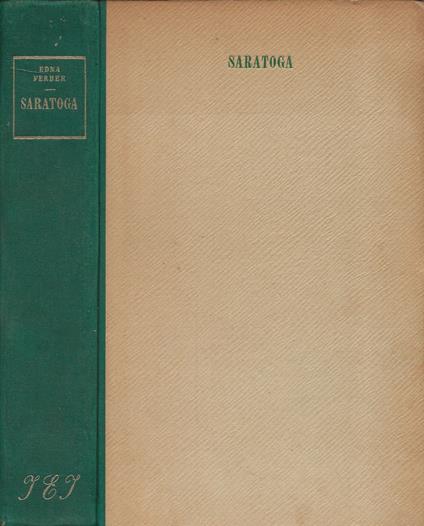 Saratoga - Edna Ferber - copertina