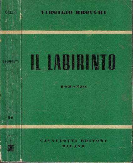 Il labirinto - Virgilio Brocchi - copertina