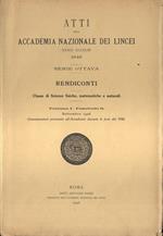Rendiconti Vol. I fascicolo 9