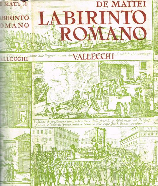 Labirinto romano - Rodolfo De Mattei - copertina