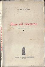 Rime sul ricettario