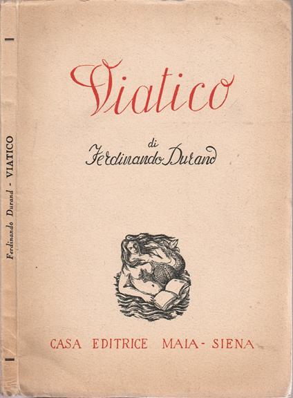 Viatico - Ferdinando Durand - copertina