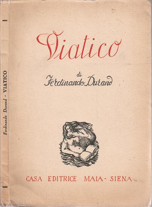Viatico - Ferdinando Durand - copertina
