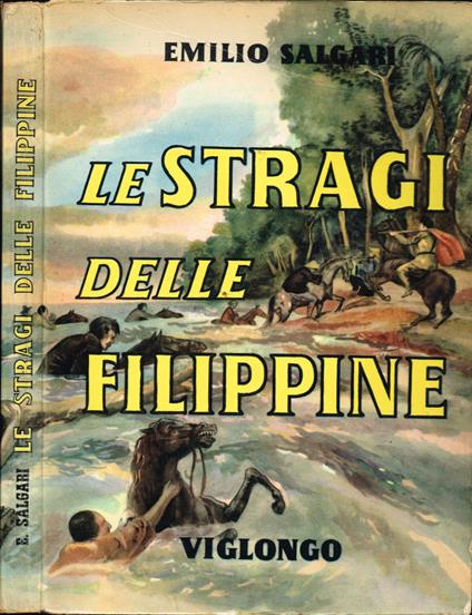 Le Stragi delle Filippine - Emilio Salgari - copertina