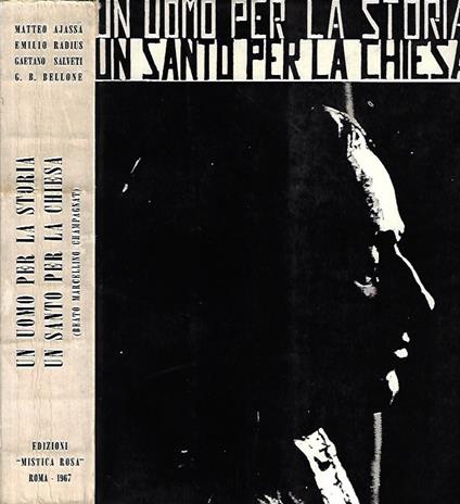 Un uomo per la storia, un Santo per la Chiesa - copertina