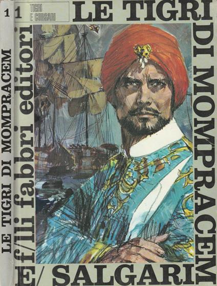 Le tigri di Mompracem - Emilio Salgari - copertina