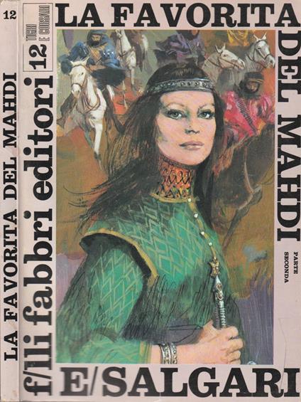 La favorita del Mahdi parte II - Emilio Salgari - copertina