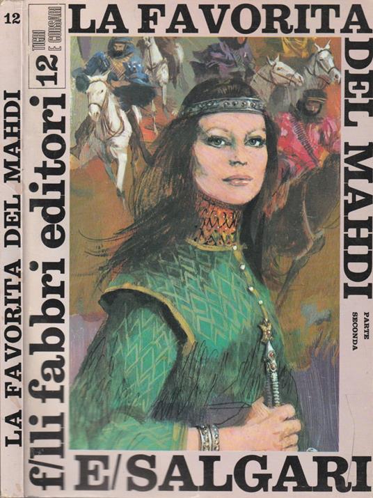 La favorita del Mahdi parte II - Emilio Salgari - copertina