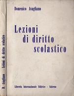 Lezioni di Diritto Scolastico