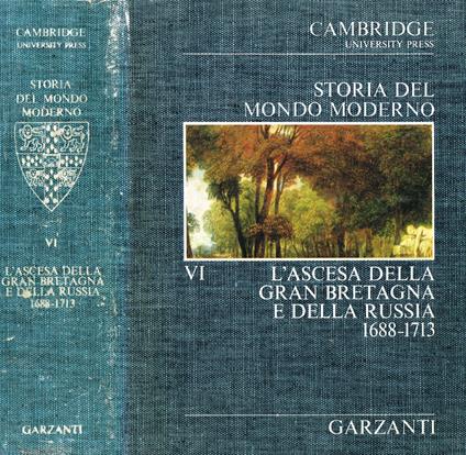 L' Ascesa della Gran Bretagna e della Russia 1688-1713/1725 - copertina