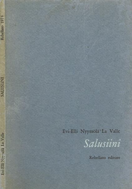 Salusiini - copertina