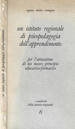 Un istituto regionale di psicopedagogia dell'apprendimento