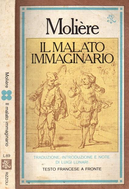 Il malato immaginario - Molière - copertina