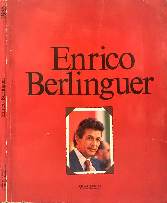 Enrico Berlinguer - copertina