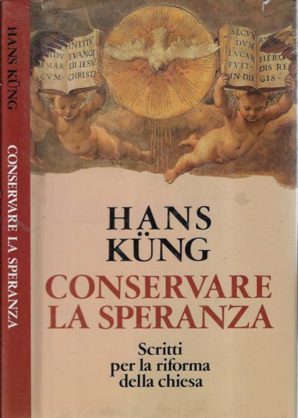 Conservare la speranza - Hans Küng - copertina